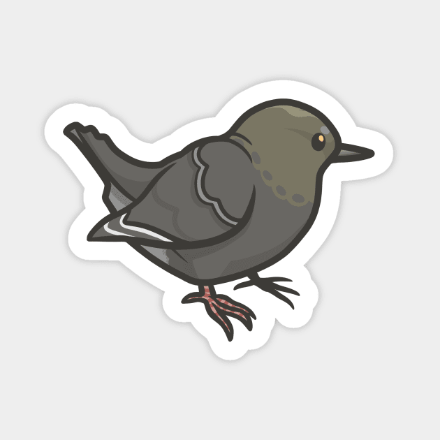 American Dipper Sticker by Ginboy